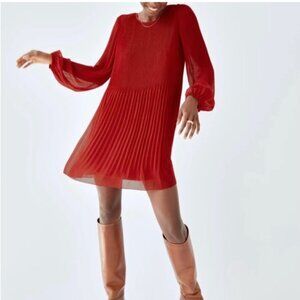 Daydreamer Mini Dress - Aritzia - Burnt Orange XL